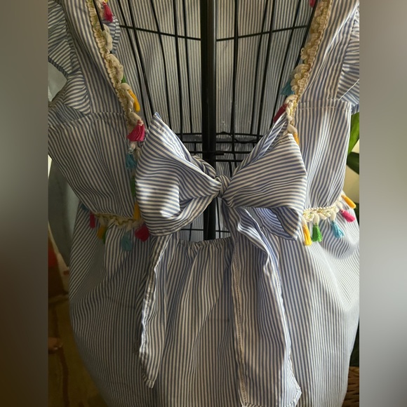 Cute spring tie back top - Picture 5 of 6